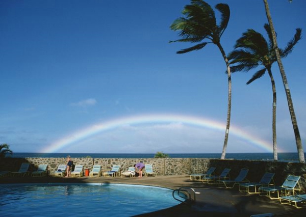 夏威夷图片-生活方式图 气象 自然景观 水池,生