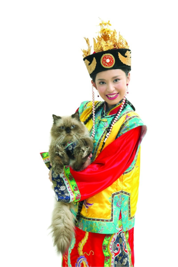 清宫格格图片-人物图 宠物猫 清宫戏服,人物,清宫格格